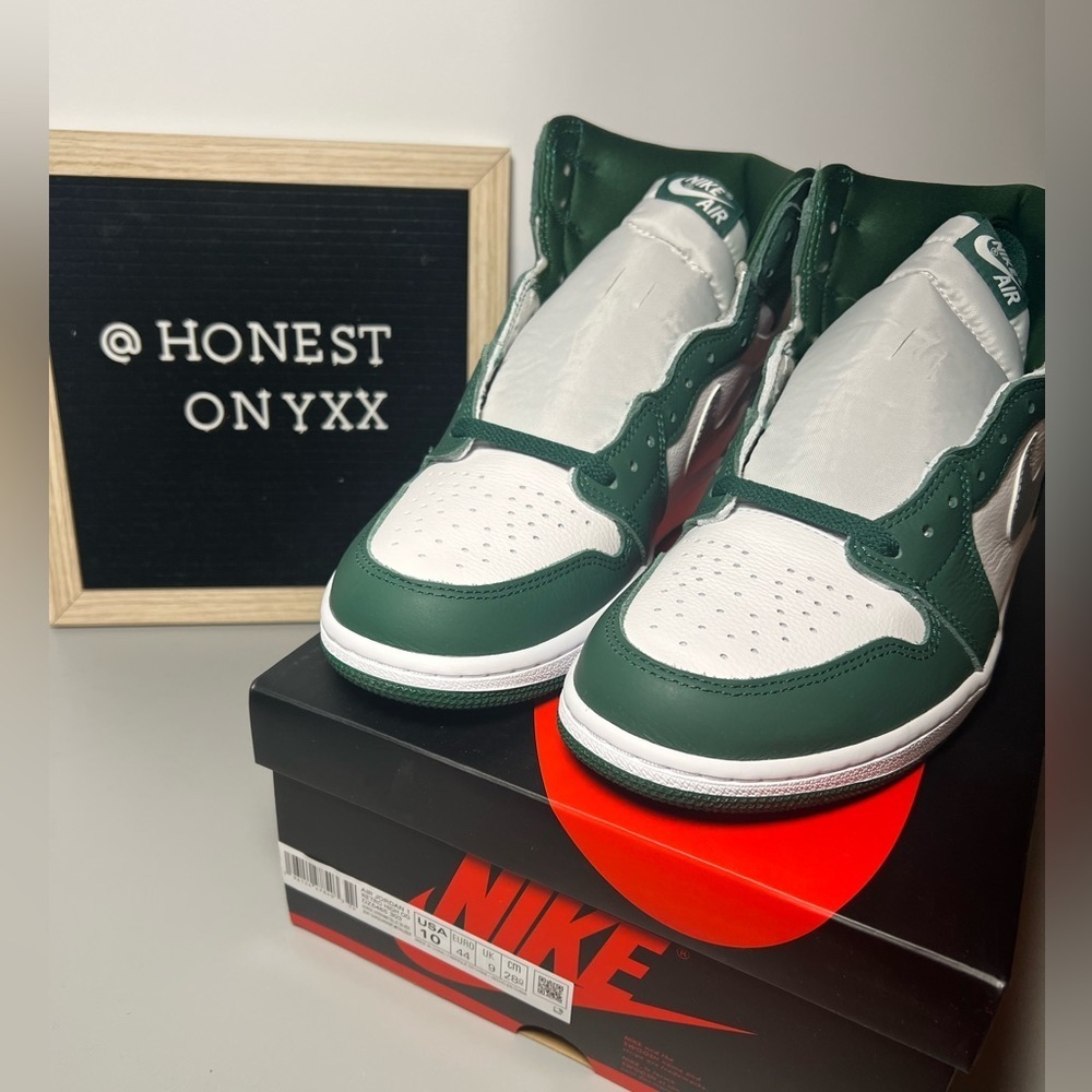 Air Jordan 1 high green gore sz 11M